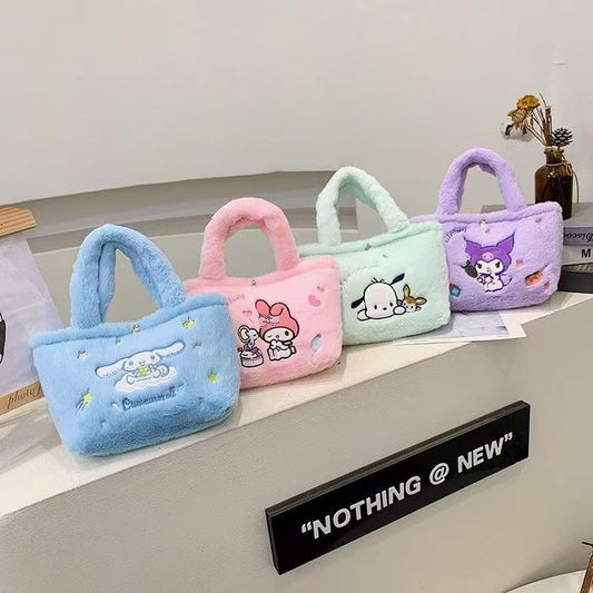 Sanrio plush character handbag